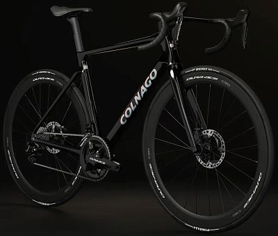 Превью Шоссейный велосипед Велосипед COLNAGO V4Rs Dura Ace R9270 Di2 Disc/VISION SC45 RVBO (2025)
